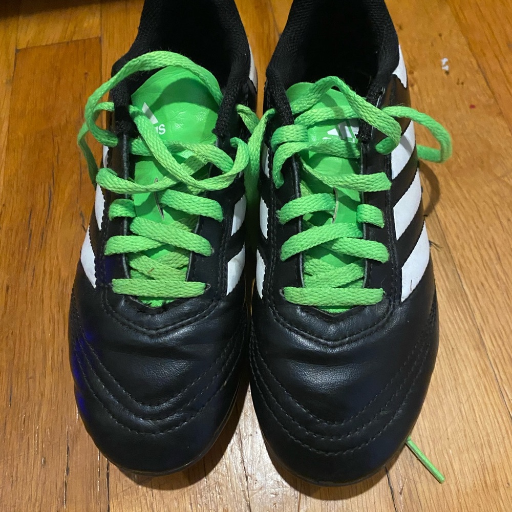 Youth Adidas firm ground soccer cleats